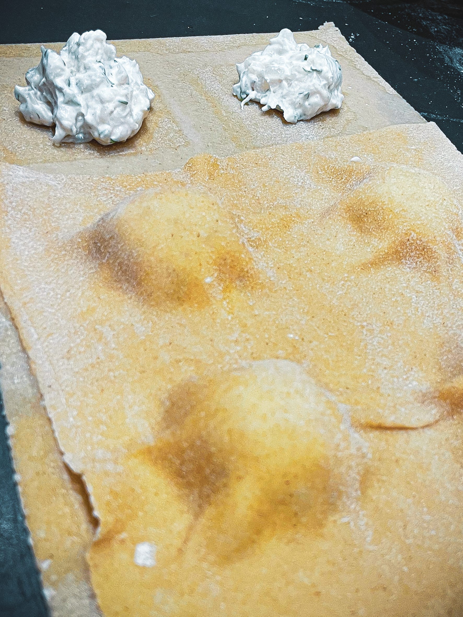 Ravioli med jomfruhummer Opskrift med jomfruhummer og bisque