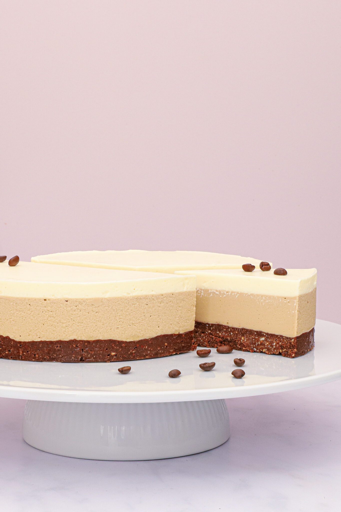 Espresso Martini cheesecake Opskrift på kaffe cheesecake